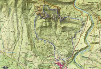 PENA RUEBA EN BOUCLE DEPUIS MURILLO DE GALLEGO-espagne