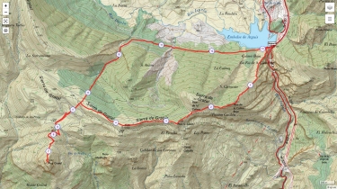 PENA GRATAL EN BOUCLE DU LAC D ARGUIS-espagne