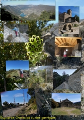 PIC ET PUNTA DEL AGUIA ET SIERRA DE BONES DEPUIS ARGUIS-espagne
