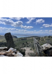 ROSES - ENTRE VILLE - CHEMIN - DOLMEN - MENHIR ET MER-espagne