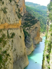 LE CONGOST DE MONT REBEI ET  L ERMITAGE DE SANTA QUITERIA-espagne