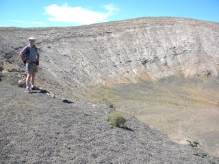 LANZAROTE - CRATERE DE LA CALDERA BLANCA-reste-du-monde