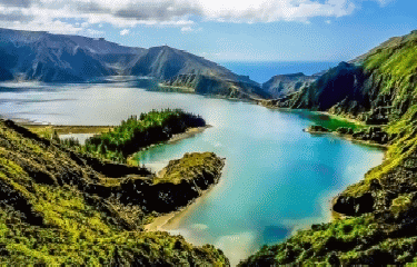 ACORES - LAC DE FEU (LAGOA DO FOGO) - ILES SAO MIGUEL-reste-du-monde