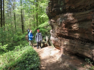 ALLEMAGNE - LE FELSENWANDERWEG A RODALBEN-reste-du-monde