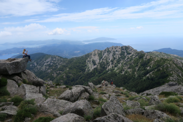 ITALIE - ISOLA D ELBA  - DE POGGIO A MONTE CAPANNE-reste-du-monde