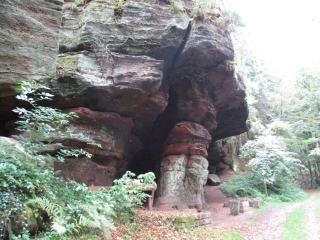 ALLEMAGNE - LES ROCHERS DE RODALBEN-reste-du-monde