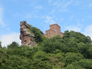 ALLEMAGNE - BALADE AUTOUR DU CHATEAU DE TRIFELS-reste-du-monde