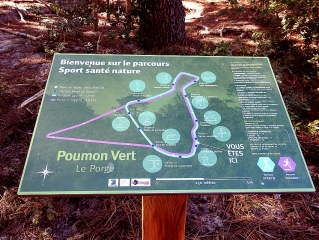 LE PORGE - PARCOURS SANTE ET NATURE -gironde