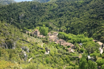 SAINT-GUILHEM-LE-DESERT - CIRQUE DE L INFERNET - ND DE BELLE GRACE-herault