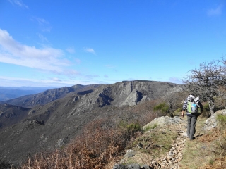 DOUCH - L AYROLE- SALIS - VIALAIS - PAS DE LA LAUZE - COL DE L ORTIGUAS - SERRE D ARET-herault