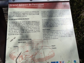 LA VACQURIE SAINT MARTIN AUX DOLMENS DE FERRUSSAC - CIRCUIT COURT-herault