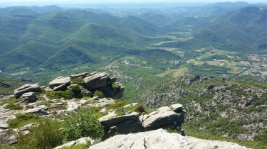 CAROUX - LA DESCENTE DES GORGES DE COLOMBIERES-herault