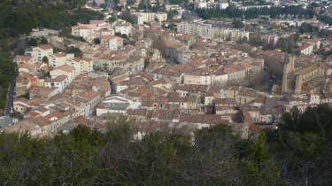 LES BALCONS DE CAYLUS DEPUIS NEBIAN - VERSION LONGUE-herault