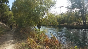 MONTPELLIER - BOUCLE ENTRE RICHTER ET PORT ARIANE VIA LE LEZ-herault