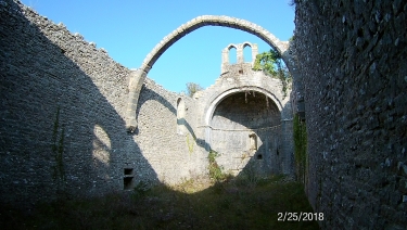 FONTANES - CHAPELLE RUINEE-herault
