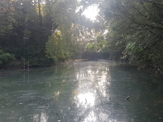 MONTPELLIER - SENTIER DE L AQUEDUC ET LA MARATHONIENNE LE LONG DU LEZ-herault