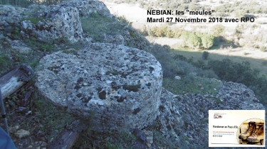 NEBIAN - DE LA TOURELLE AUX MEULES - NOUVEAU CIRCUIT DE 15KM-herault