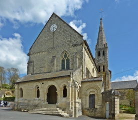 AVON-LES-ROCHES - ANCIENNES MAISONS TROGLODYTIQUES - CHATEAU DES ROCHES TRANCHELION-indre-et-loire