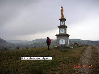 VALENCOGNE - NOTRE DAME DES VIGNES  PALADRU - LES TROIS CROIX-isere