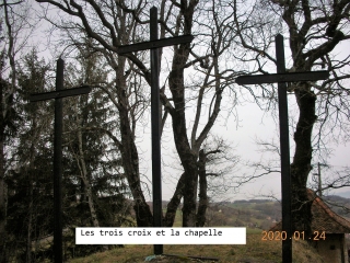 VALENCOGNE - NOTRE DAME DES VIGNES  PALADRU - LES TROIS CROIX-isere