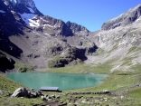 REFUGE ET LAC DE LA MUZELLE-isere