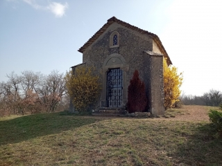 VERNAS - PAR LARINA A LA CHAPELLE DES AVIATEURS-isere