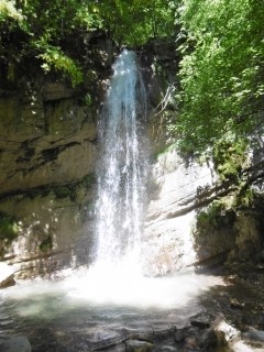 LA TERRASSE - CASCADE DU GLEZY-isere