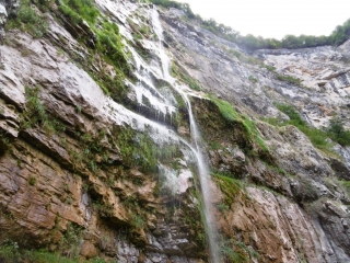 CHORANCHE - CIRQUE ET PORCHE DU BOURNILLON - CASCADE DE MOULIN MARQUIS-isere