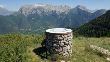 JENABRAN (1597M) - TETE DE LA GARDE (1769M) PAR LES PAYAS-isere