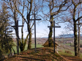 VALENCOGNE - BOIS DE LA GRANDE RIVOIRE - LES 3 CROIX-isere