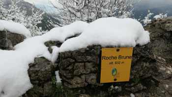 DU SABOT A ROCHE BRUNE-isere