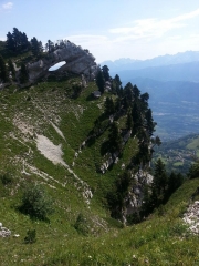 PAS DE MONTBRUN ET ARCHES (CHARTREUSE)-isere