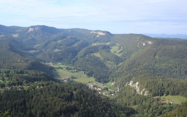 LES ROUSSES - ROCHE BLANCHE 14KM-jura