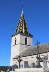 LAC DE VOUGLANS VILLAGE DE ST CHRISTOPHE-jura