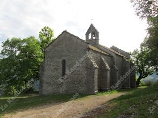 haut-jura - LA CHAPELLE SAINT ROMAIN DE ROCHE A PARTIR DE CHAMPIED