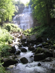CASCADES DU HERISSON DEPUIS MENETRUX-jura