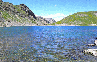 LAC DE DERRIERE LA CROIX - PAS DE LA CAVALE-alpes-de-haute-provence