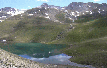 LAC DE TERRES PLEINES-alpes-de-haute-provence