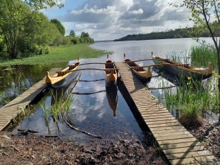 LE TOUR DU LAC D’AUREILHAN - MIMIZAN  AVEC L OPTION -landes