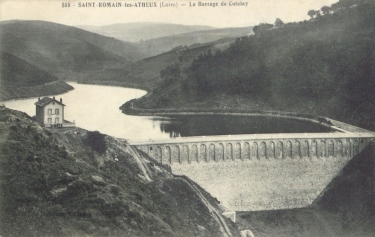 DU CHAMBON-FEUGEROLLES AU BARRAGE DE COTATAY-loire