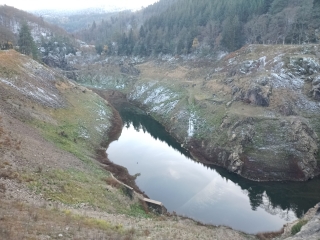 ROCHETAILLEE - BARRAGE DU GOUFFRE D ENFER-loire