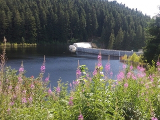TOUR DU BARRAGE DES PLATS-loire