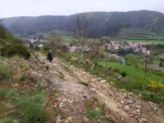 GR70 - LE MONASTIER-SUR-GAZEILLE - LE BOUCHET SAINT NICOLAS-haute-loire