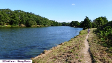 PORNIC - ETANG DU VAL ST-MARTIN-loire-atlantique