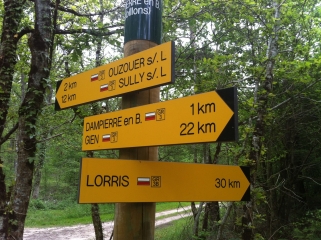 GR3B - MONTEREAU - DAMPIERRE EN BURLY-loiret