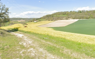 BEAUVILLE - FRESPECH, D'UN PROMONTOIRE FORTIFIé A L'AUTRE-lot-et-garonne