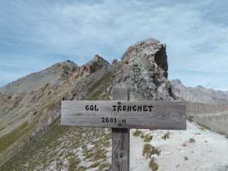 COLS TRONCHET ET GIRARDIN DEPUIS CEILLAC-hautes-alpes