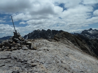 POINTE DE LA SAUME DEPUIS CEILLAC-hautes-alpes