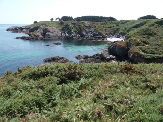BELLE-ILE-EN-MER - DE SAUZON A LE PALAIS-morbihan