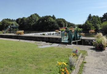 LE ROC-SAINT-ANDRE - CANAL VOIE VERTE-morbihan
